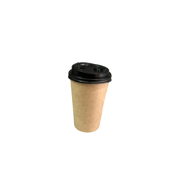 لیوان یکبار مصرف کاغذی دوجداره دربدار مدل k - 220 بسته 40 عددی 