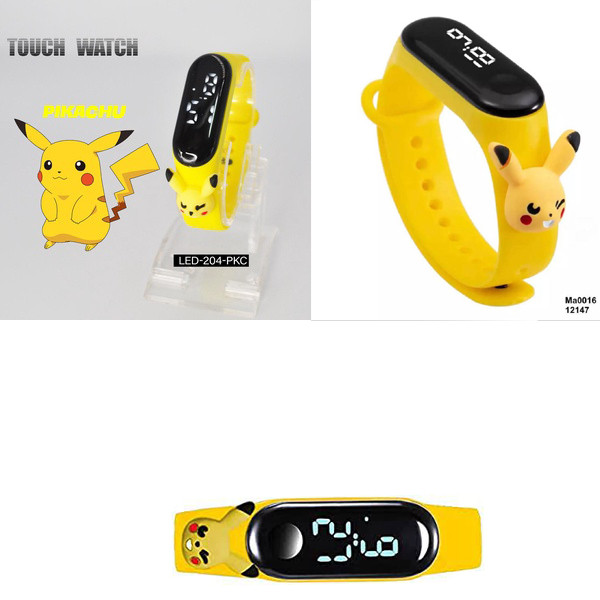 ساعت مچی دیجیتال بچگانه مدل خرگوش پکاچیو کد z1