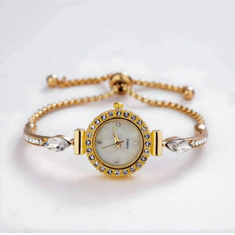 ساعت مچی عقربه ای زنانه مدل قفل کرواتی ts