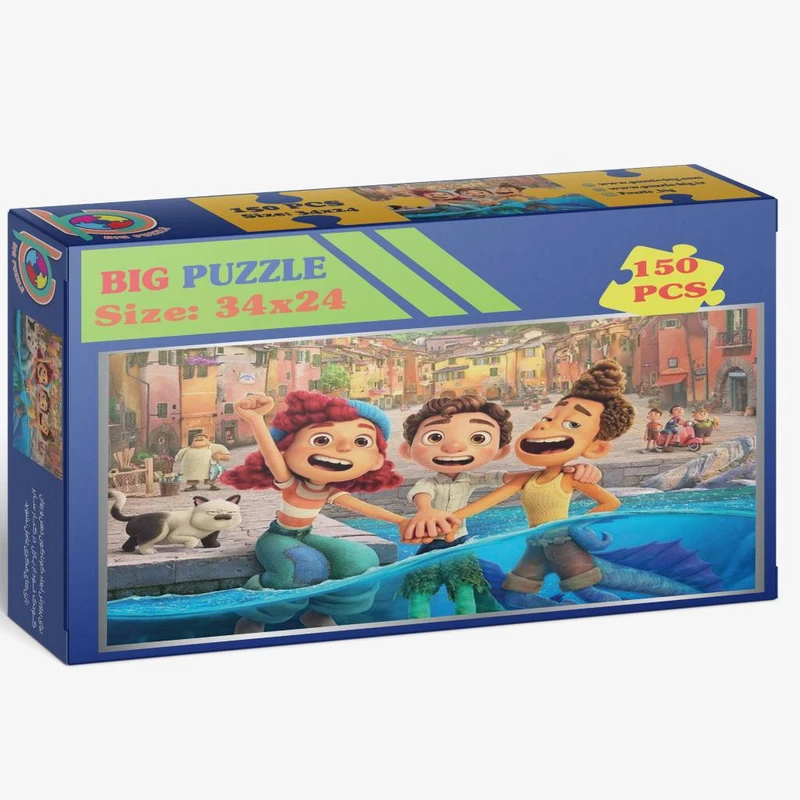 پازل 150 تکه بیگ پازل مدل لوکا و دوستان مناسب برای سه سال به بالا