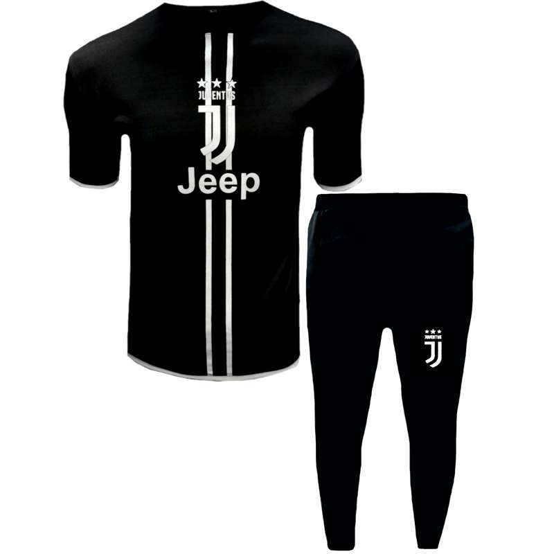 ست تی شرت و شلوار ورزشی مردانه مدل JUVEB K84