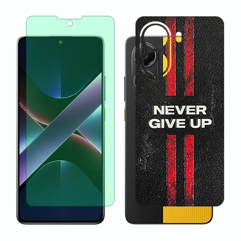 محافظ صفحه نمایش گرین لایت گلس مدل Together مناسب برای گوشی موبایل شیائومی Poco X7 Pro به همراه برچسب پوششی