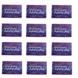 گیره کاغذ پیکان پلاستیک مدل DGI-12 بسته 1200 عددی