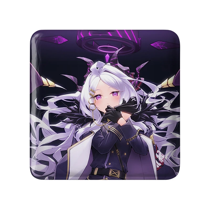 پیکسل خندالو طرح بازی آرشیو آبی (Blue Archive) مدل مربعی کد 34369