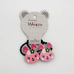 کش مو دخترانه مدل خرگوش کد KSH682 بسته 2 عددی