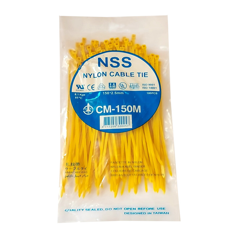 بست کمربندی ان اس اس مدل CM-150 بسته 100 عددی بست کمربندی ان اس اس مدل CM-150 بسته 100 عددی