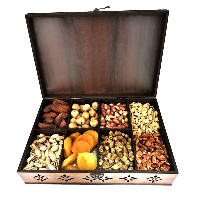پک هدیه آجیل شیرین - 1070 گرم