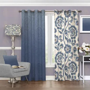 پرده مدل هازان پانچی کد 9056 m سایز 280x140 سانتی متر