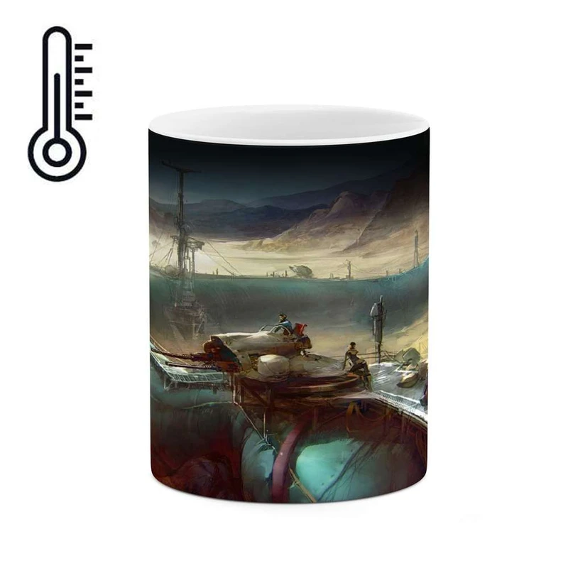 ماگ حرارتی کاکتی مدل انیمه کد mgh17607