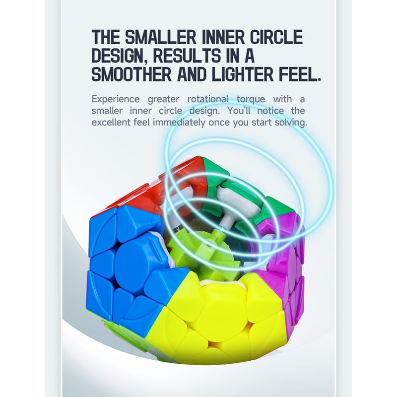 مکعب روبیک چی ای مدل مگامینکس کای وای کایهنگ اس 2 3×3 QY Megaminx QiHeng S2 در ارزانترین فروشگاه اینترنتی ایران ارزان