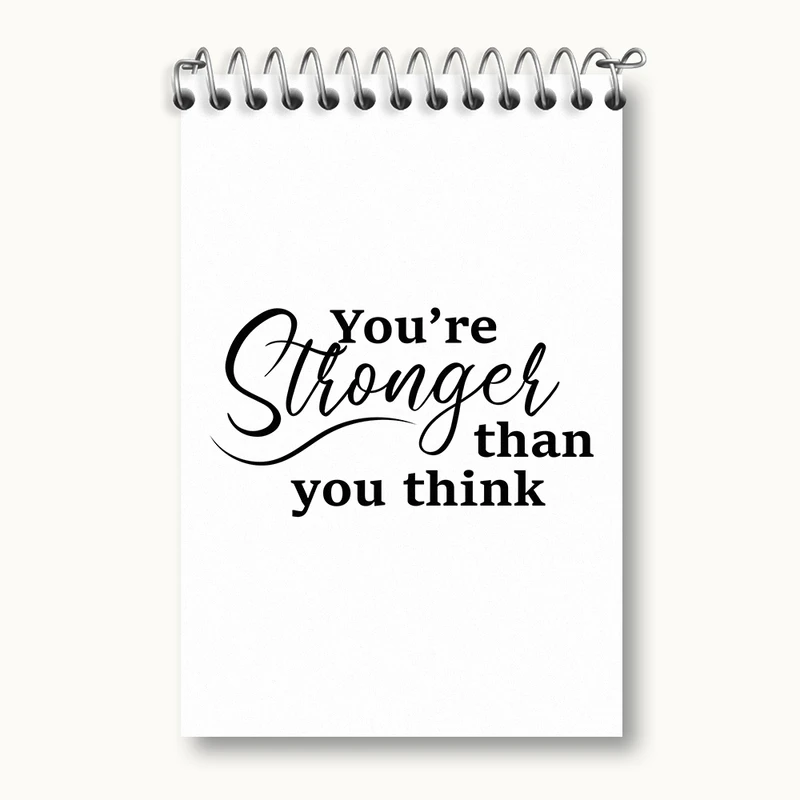 دفتر یادداشت 50 برگ خندالو مدل انگیزشی کد F1049