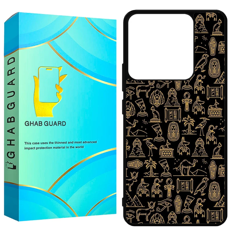 کاور قاب گارد طرح مصر مدل GN14 مناسب برای گوشی موبایل شیائومی Redmi Note 14 5G