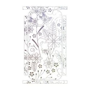 Remax cover sticker Clea model flower design suitable for Apple iPhone 13 mobile phone