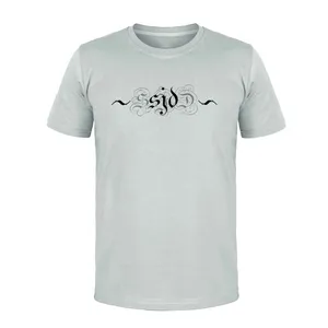 تی شرت آستین کوتاه مردانه مدل GANG کد M35 رنگ طوسی