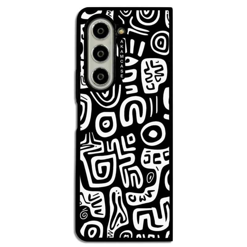 کاور آکام مدل AMC-WSGZFOLD5-DOODLE6 مناسب برای گوشی موبایل سامسونگ Galaxy Z Fold 5