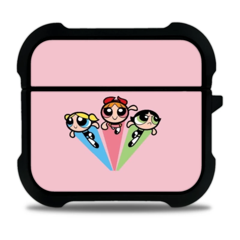 کاور آکام مدل AAP3CASHW-POWERPUFF GIRLS10  مناسب برای کیس اپل ایرپاد 3