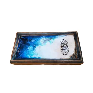 سینی مدل مستطیل طرح دریا