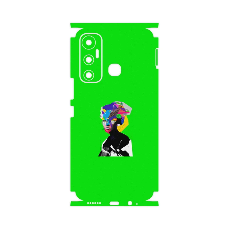 برچسب پوششی ماهوت مدل Collage of Women Portrait 3-FullSkin مناسب برای گوشی موبایل اینفینیکس Hot 11