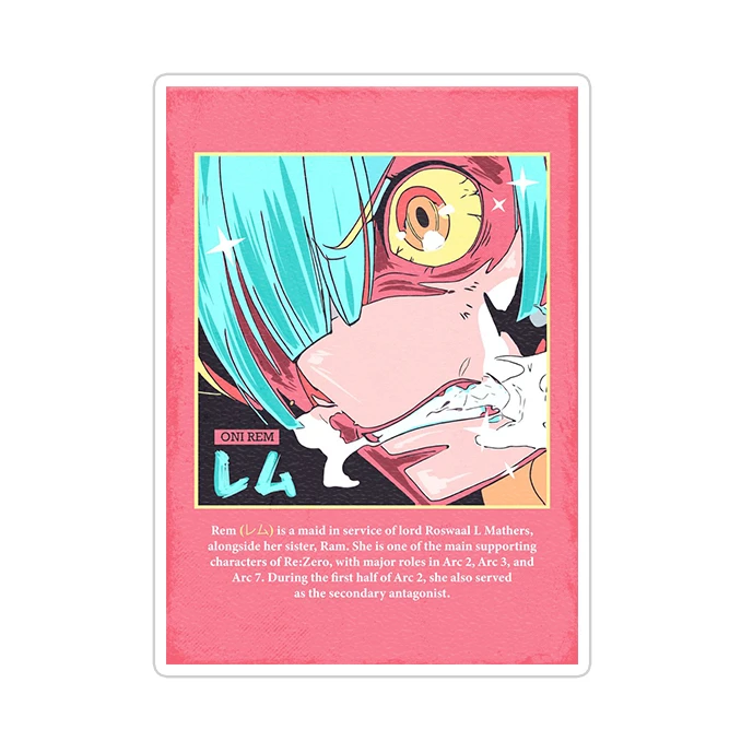 استیکر تزئینی موبایل و تبلت ماسا دیزاین مدل AS046 ANIME