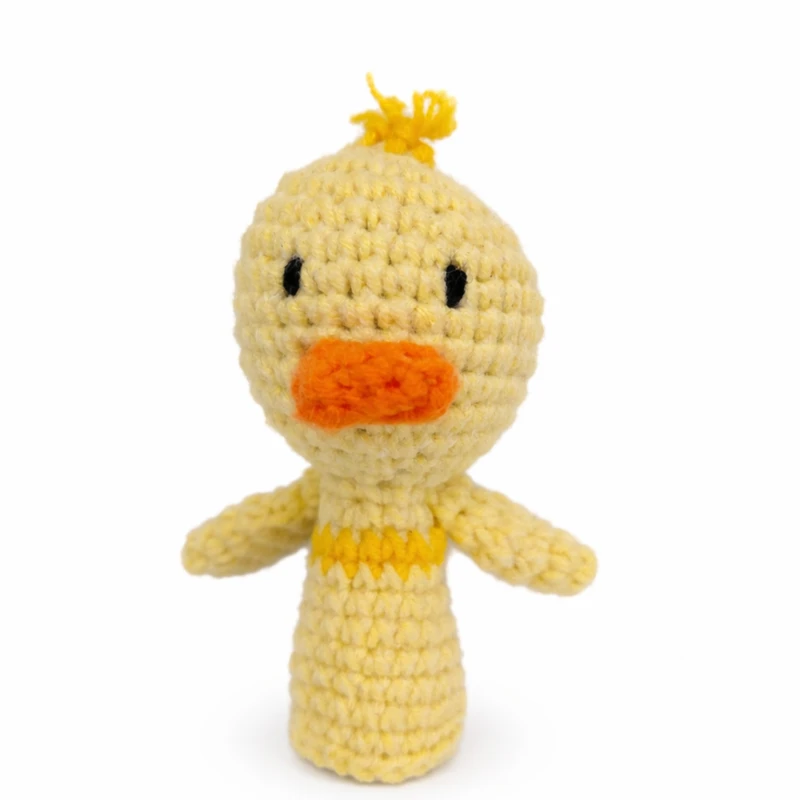 عروسک بافتنی مدل جوجه اردک