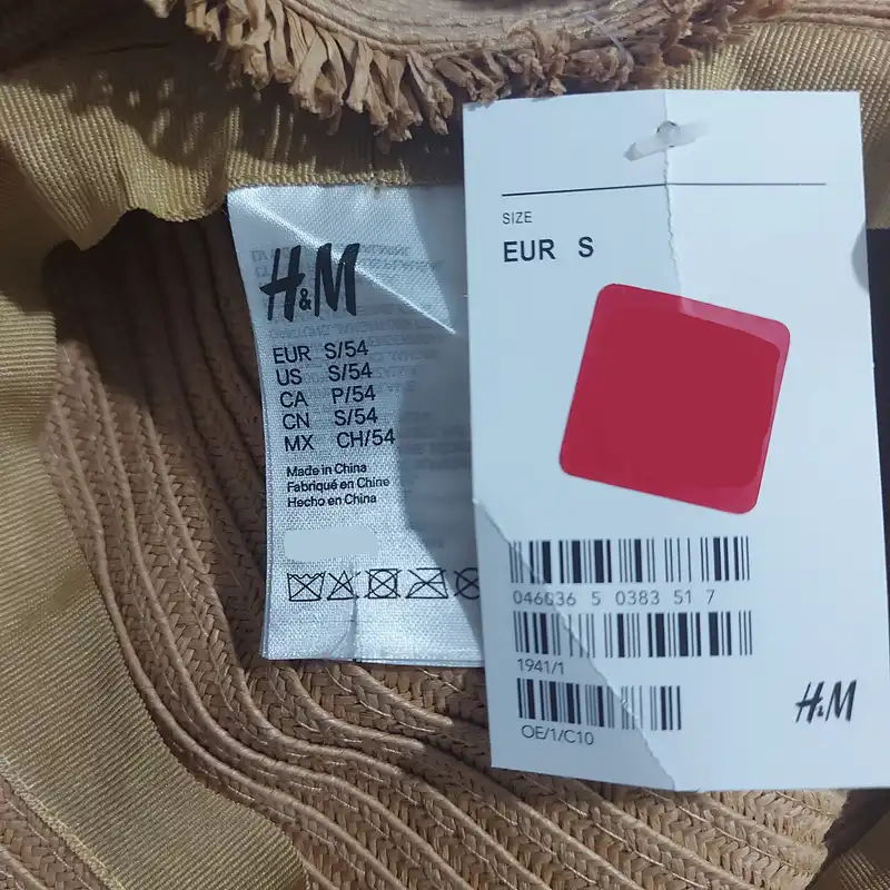 کلاه حصیری زنانه اچ اند ام مدل 0835653001