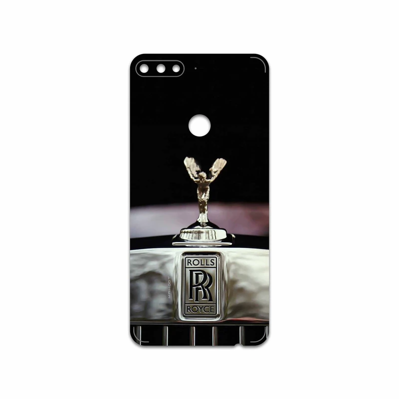 برچسب پوششی ماهوت مدل Rolls-Royce Motor مناسب برای گوشی موبایل هوآوی Y7 Prime 2018