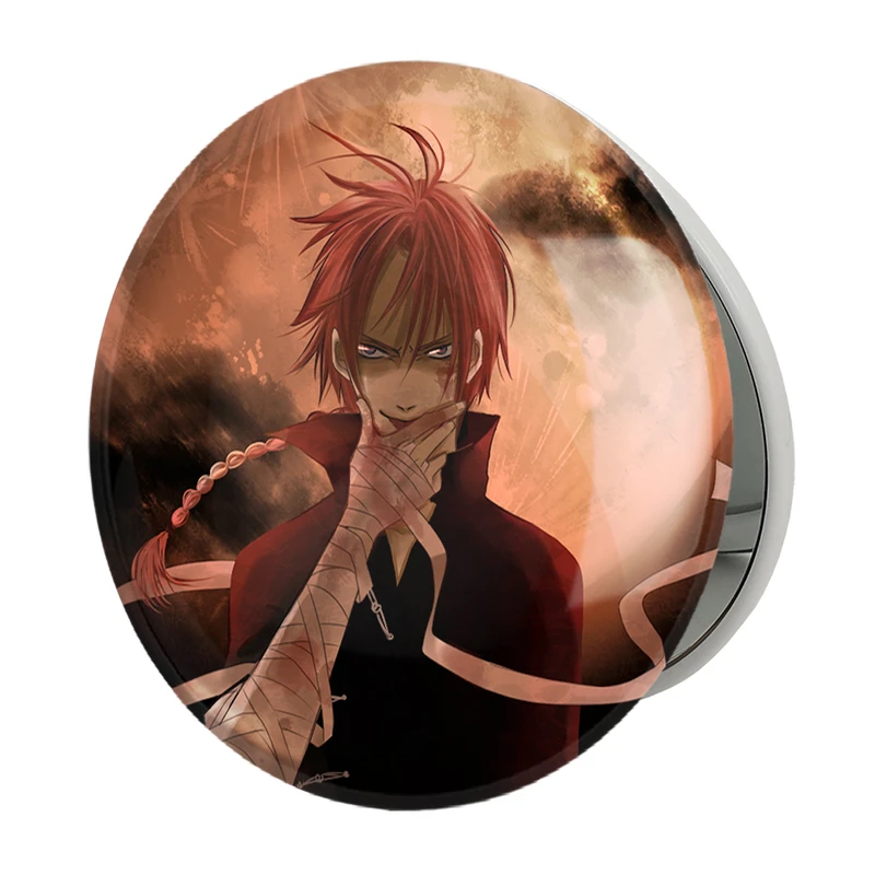 آینه جیبی خندالو طرح کاگویا انیمه گینتاما مدل تاشو کد 12936 