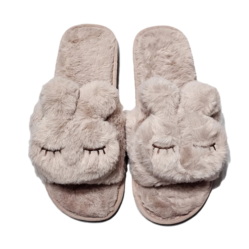 دمپایی حوله ای مدل خرگوش خواب