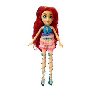 عروسک هاسبرو مدل دختر طرح پونی کد H3C ارتفاع 28 سانتی‌ متر