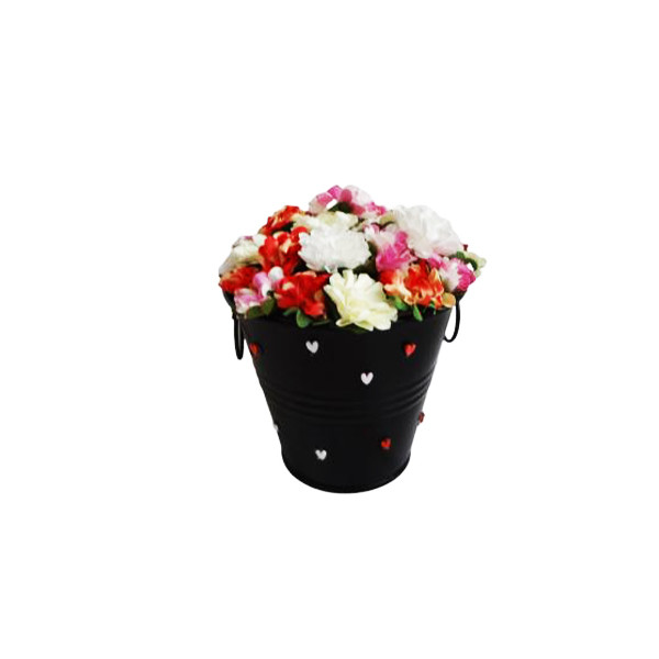 گلدان به همراه گل مصنوعی کد 139