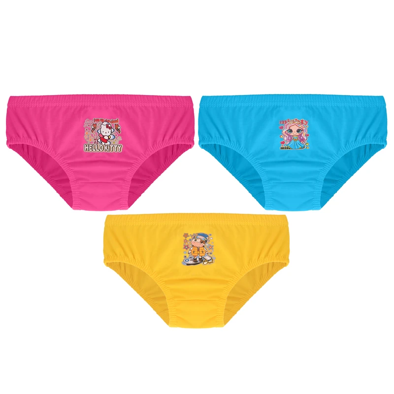 شورت دخترانه مدل 40212a3 بسته 3 عددی