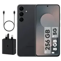 گوشی موبایل سامسونگ مدل Galaxy S25 FE دو سیم کارت ظرفیت 256 گیگابایت و رم 8 گیگابایت - به همراه شارژر 45 وات سامسونگ و کابل شارژ USB-C به طول 1.8 متر