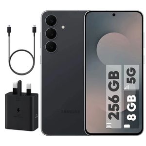 گوشی موبایل سامسونگ مدل Galaxy S25 FE دو سیم کارت ظرفیت 256 گیگابایت و رم 8 گیگابایت - به همراه شارژر 45 وات سامسونگ و کابل شارژ USB-C به طول 1.8 متر