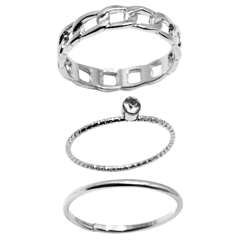 بند انگشتی زنانه کد RKH_1223 مجموعه 3 عددی بند انگشتی زنانه کد RKH_1223 مجموعه 3 عددی