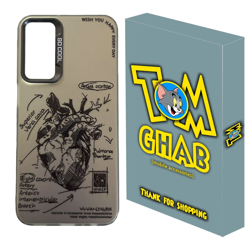 کاور قاب تام مدل قلب مناسب برای گوشی موبایل سامسونگ Galaxy A32 5G