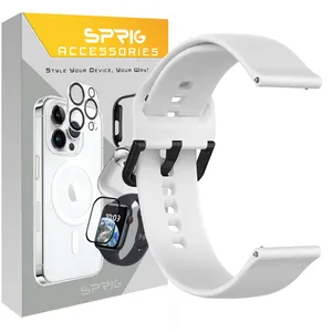 Sprig Silicone SGK Band For Samsung Galaxy Watch 4 40mm /44mm /Classic 46mm / Watch 5 40mm / 44mm / Pro 45mm / Watch 6 40mm / 44mm / Classic 43mm / Classic 47mm