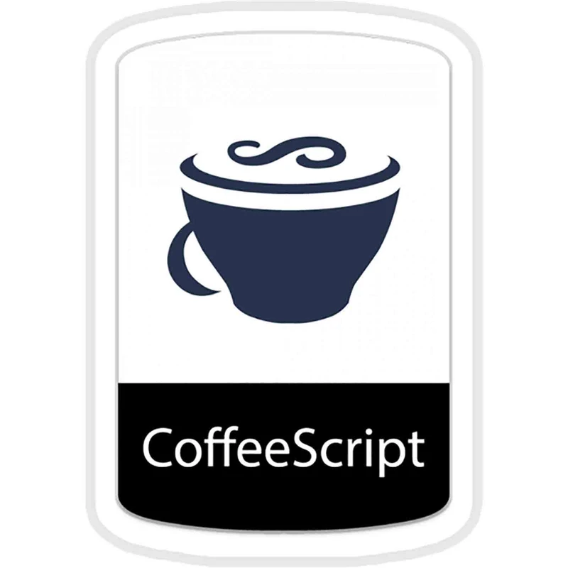 استیکر لپ تاپ طرح coffeescript  کد ST349