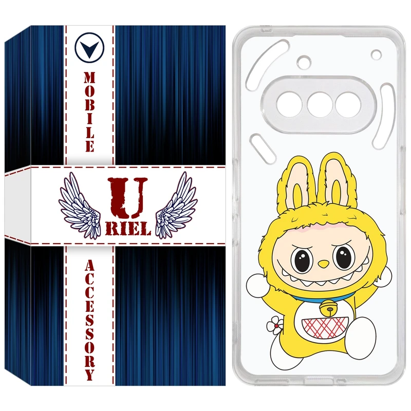 کاور یوریل مدل Clear کد 122 طرح لبوبو مناسب برای گوشی موبایل ناتینگ فون Nothing Phone 3a