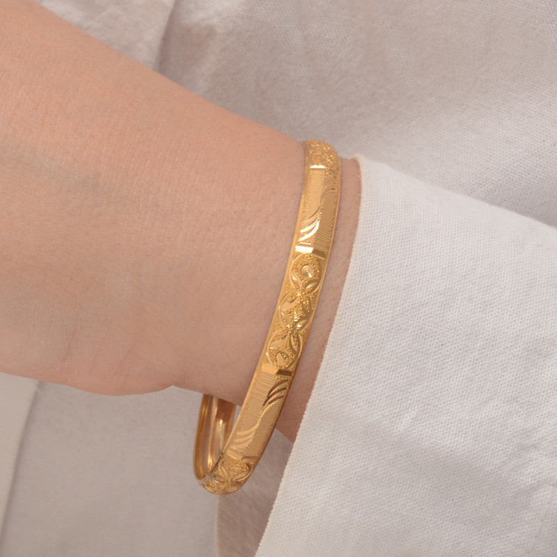 النگو طلا 18 عیار زنانه طلای مستجابی کد 004