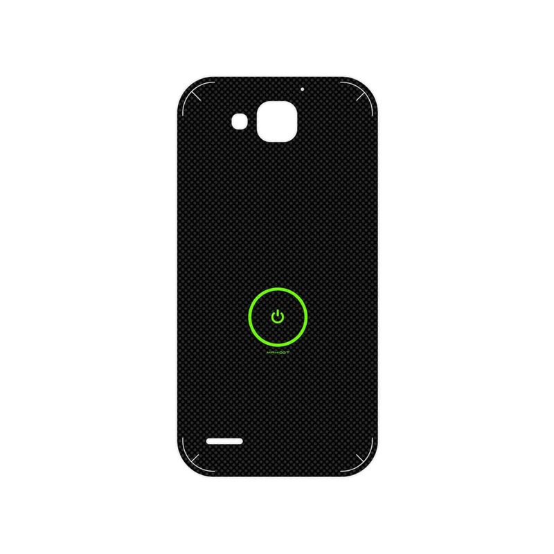 برچسب پوششی ماهوت مدل Minimal Power Button مناسب برای گوشی موبایل آنر 3X G750