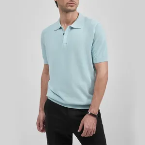 پولوشرت آستین کوتاه مردانه کروم مدل knit 2512306