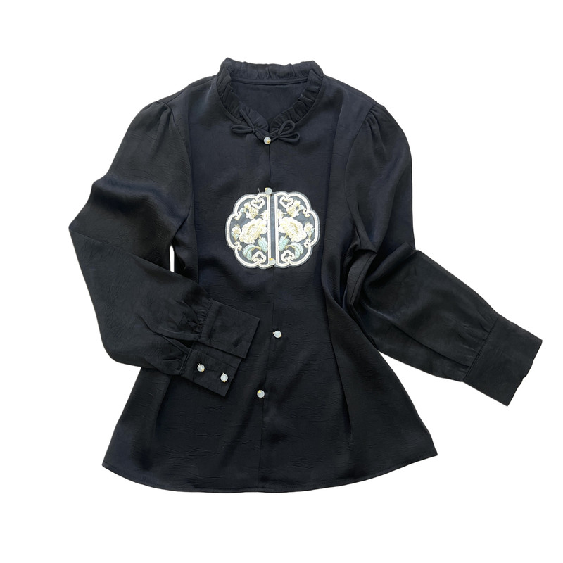 بلوز آستین بلند زنانه مدل مجلسی