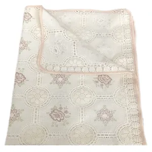 سفره 24 نفره مدل رویال طرح گیپور 600x140 سانتی متر کد 016
