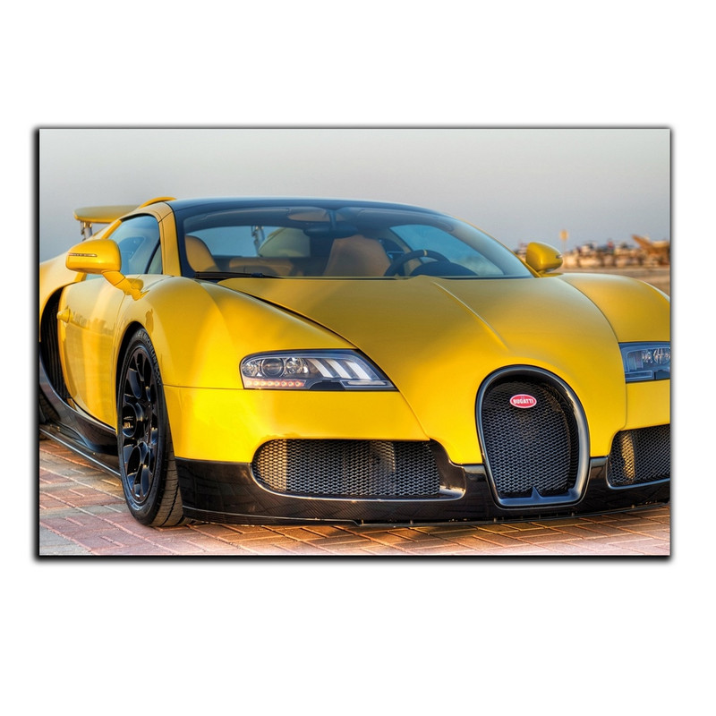 تابلو شاسی بکلیت طرح ماشین بوگاتی مدل SH-4625