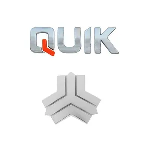 آرم صندوق عقب خودرو قطعه سازان کبیر مدل ARM-QCK-907 مناسب برای کوییک مجموعه 2 عددی