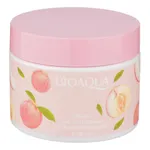 کرم اسکراب صورت و بدن بی آکوا مدل Peach مناسب برای انواع پوست وزن 140 گرم