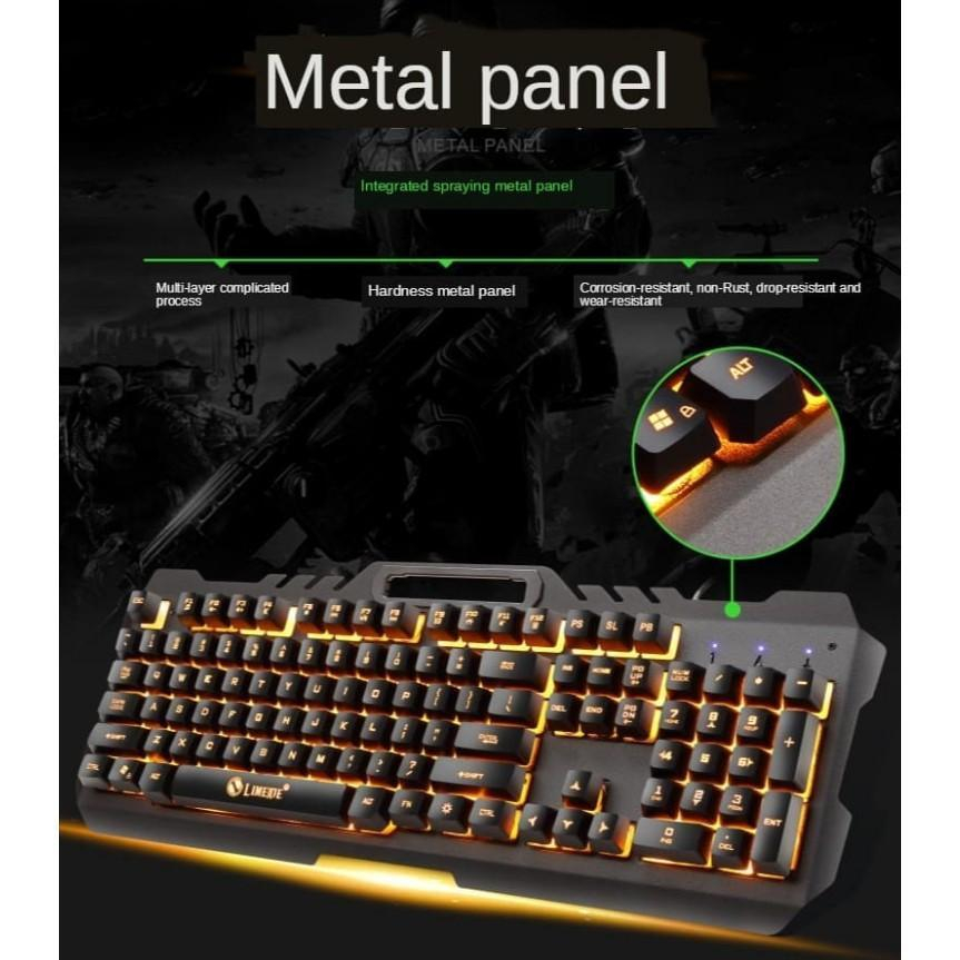 ست گیمینگ لایماید مدل METAL STORM T21