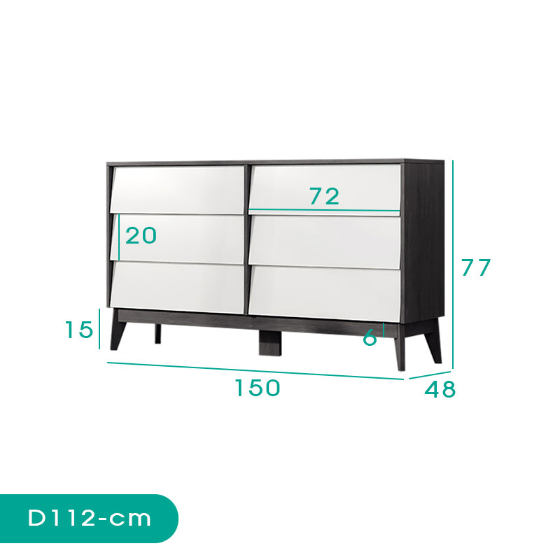 دراور اسمردیس مدل D112 - MDF