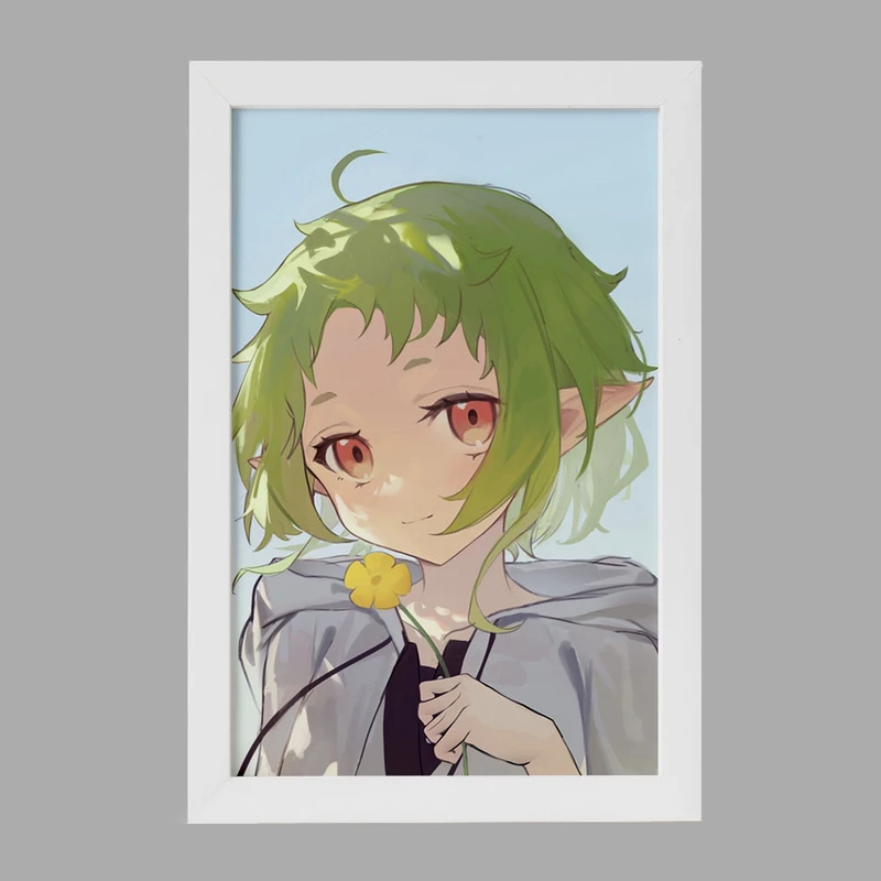 تابلو خندالو مدل سیلفیت انیمه موشوکو تنسی کد 24076