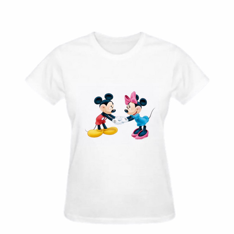 تی شرت آستین کوتاه زنانه مدل چاپی